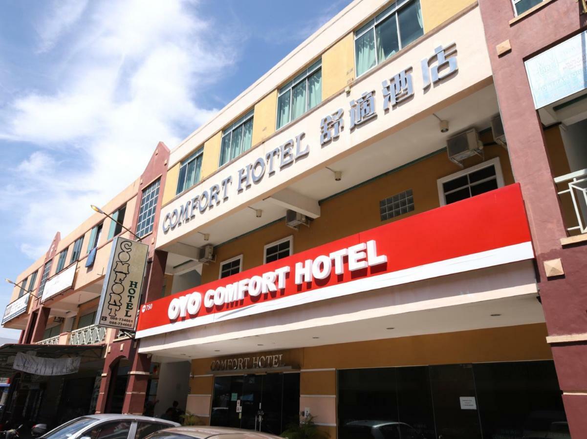 Oyo 750 Comfort Hotel Kota Kinabalu Ngoại thất bức ảnh